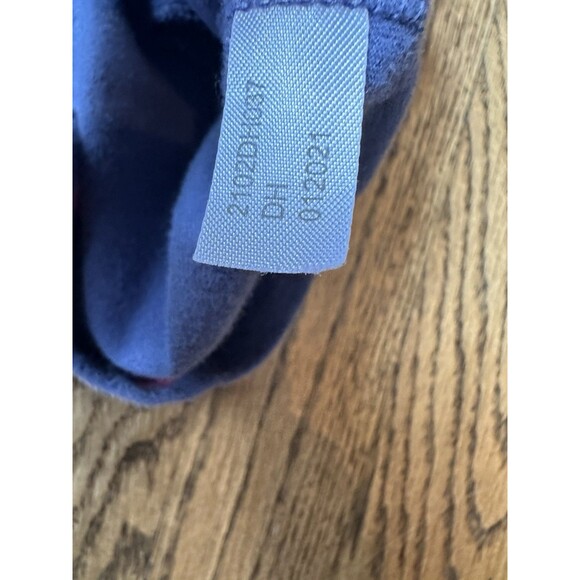 Primary Blue 100% Cotton Drawstring Dress Girls Rainbow Confetti Dot Size 6-7 - Picture 3 of 7